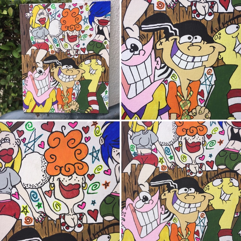 ed edd n eddy painting #artwork #ciciscreations